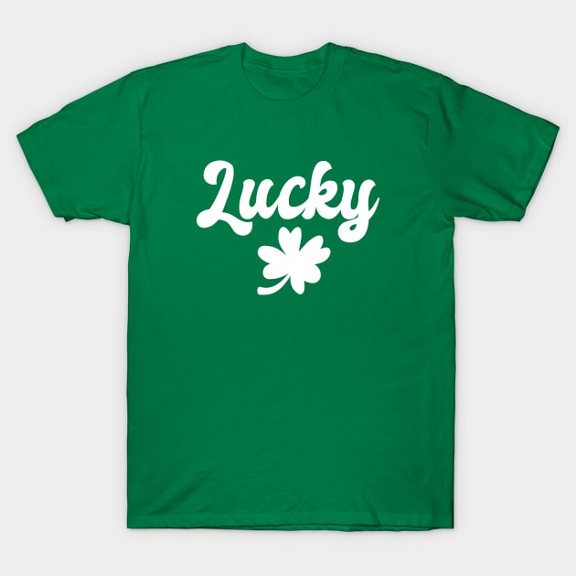 Lucky Shirt T-Shirt by TheSmartyArty